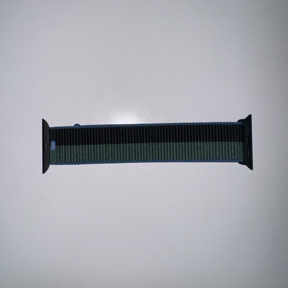 Apple Watch 45mm Midnight/Eucalyptus Sport Loop